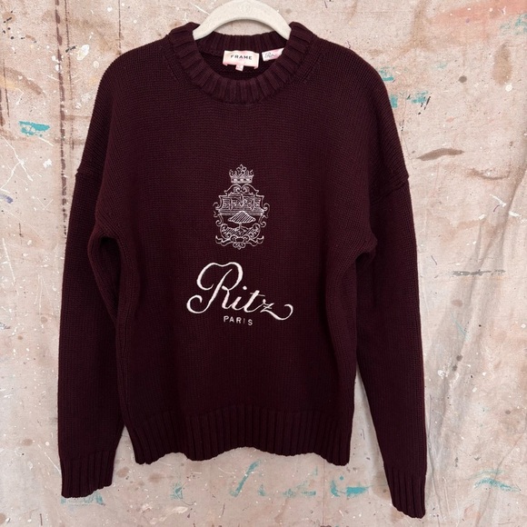 Frame x Ritz Paris Cashmere Sweater - Picture 2 of 7